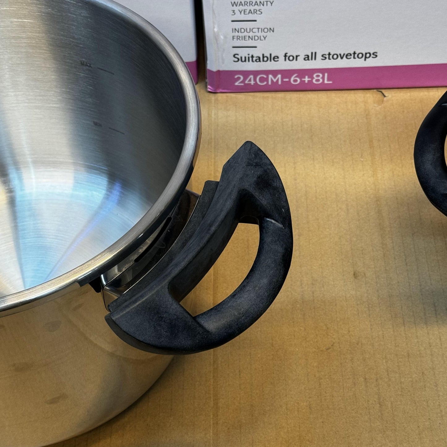 Dessini 2-in-1 Pressure Cooker with Steamer - Italy Lot