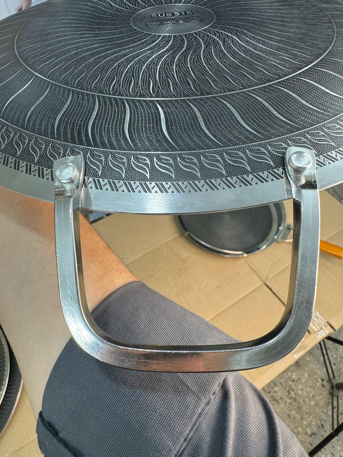 Different sizes  honeycomb lesser coating tawa
