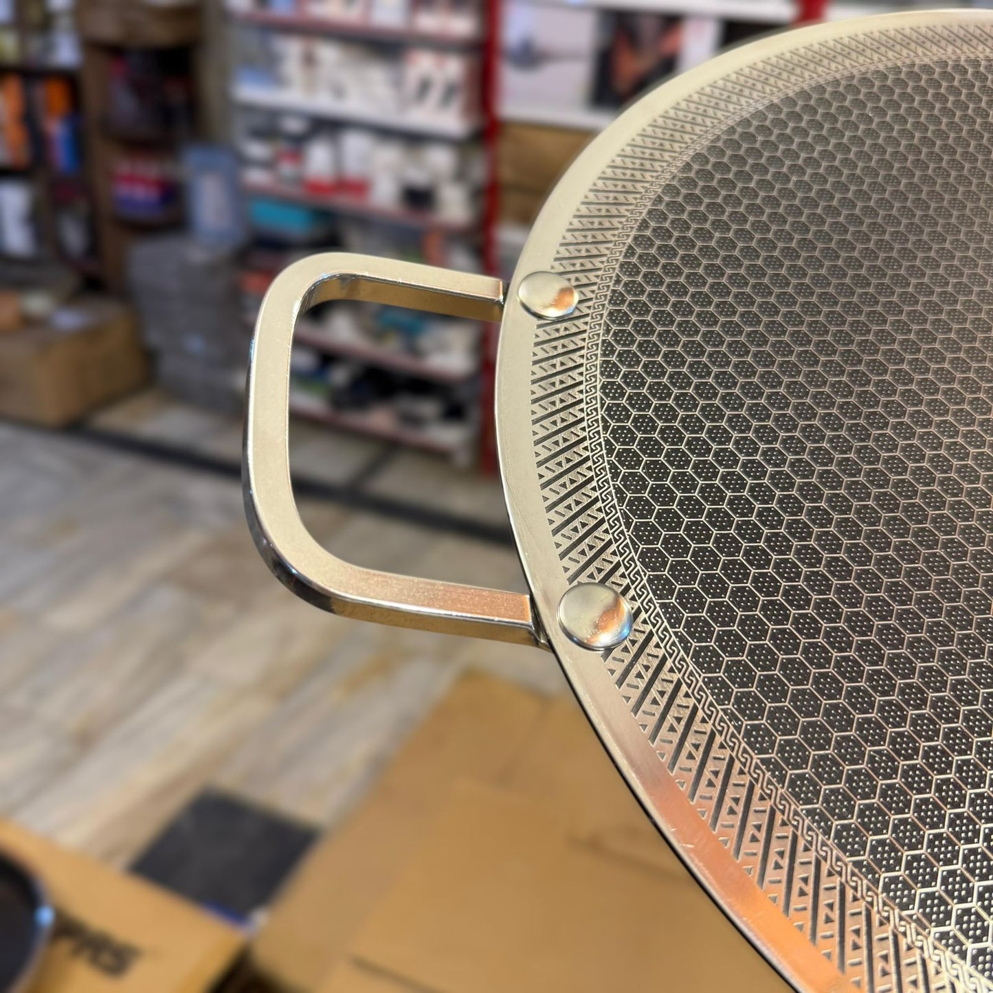 Laser Coated Honeycomb Tawa